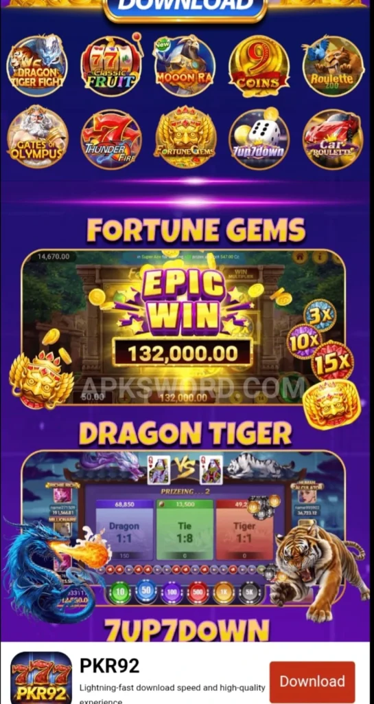 PKR92 Game
