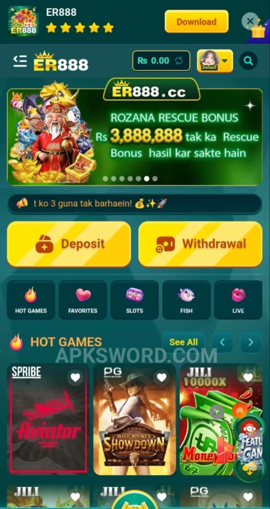 ER888 Game